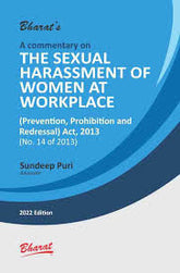 Bharat's A Commentary on The Sexual Harassment of Women at Workplace Act, 2013 by Sundeep Puri